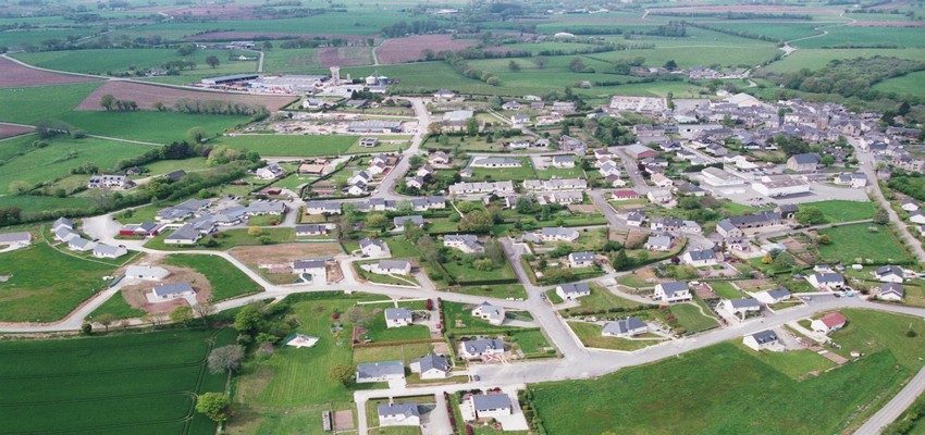 Vue Aérienne de la commune