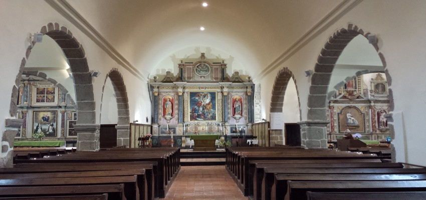 Eglise vue de l'intérieur